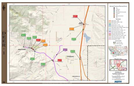 Deer Lodge Railroad Crossings 1