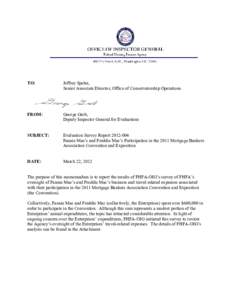 United States Department of Housing and Urban Development / Year of birth missing / Federal Housing Finance Agency / Freddie Mac / Fannie Mae / Edward DeMarco / Mortgage broker / Conservatorship / DeMarco / Mortgage industry of the United States / Subprime mortgage crisis / Economy of the United States