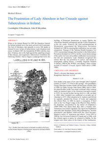 Ulster Med J 2012;81(1):[removed]Medical History