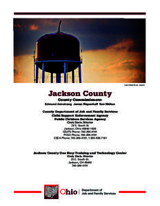 Apple Water Tower, Jackson  Jackson County County Commissioners: Edmund Armstrong James Riepenhoff Tom Walton