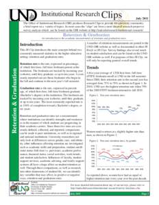 Grade retention / Retention rate / Education