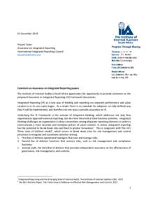 Microsoft Word - IR Assurance Exposure Draft Response Letter[removed]