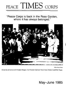 Foreign relations of the United States / United Nations Volunteers / Politics of the United States / National Peace Corps Association / Government / Jack Vaughn / Peace Corps / Presidency of John F. Kennedy / Loret Miller Ruppe