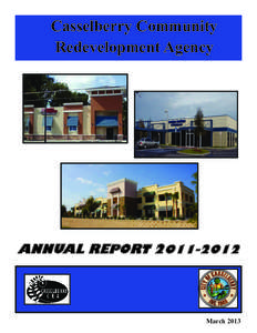Casselberry Community Redevelopment Agency ANNUAL REPORT[removed]March 2013