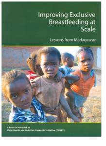 Improving Exclusive Breastfeeding at a Broad Scale in Two Coastal Provinces of Madagascar Author :  Layout & Design