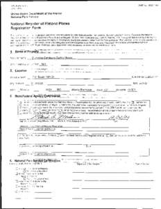 NPf Form TO-SMO (Oct[removed]O MB No[removed] £  United States Department of the Interior