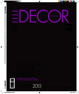 febbraio 2015 _english text ELLE DECOR N.2