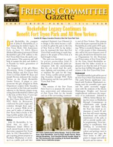 Friends Committee Gazette Summer 2010 F