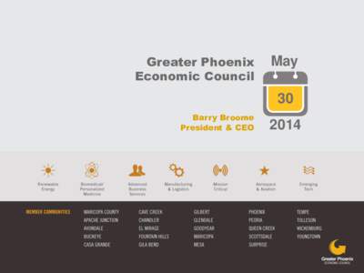 Greater Phoenix Economic Council May 30