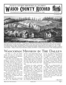 Wasco County Historical Society  Wasco County Record Providing Education and Preservation of the History of Wasco County, Oregon[removed]Rorick House