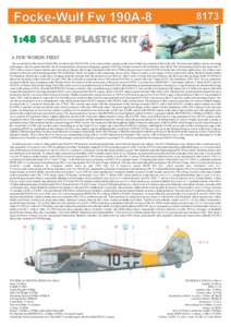 Focke-Wulf Fw 190A-8  eduard 8173