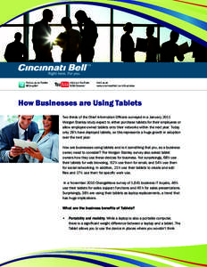 Follow us on Twitter @CincyBell Visit our YouTube B2B Channel