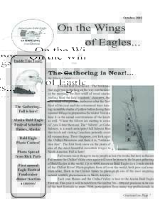 October, 2002  On the Wings of Eagles... Inside This Issue: