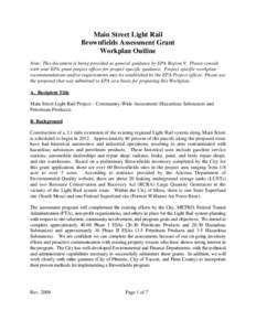 United States Environmental Protection Agency / Town and country planning in the United Kingdom / Pollution / Environmental law / Phase I environmental site assessment / Brownfield land / Superfund / Resource Conservation and Recovery Act / Dangerous goods / Soil contamination / Environment / Law