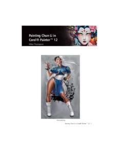 Painting Chun-Li in Corel® Painter™ 12