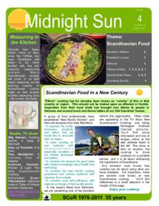 ISSUE  Midnight Sun Measuring in the Kitchen Canada