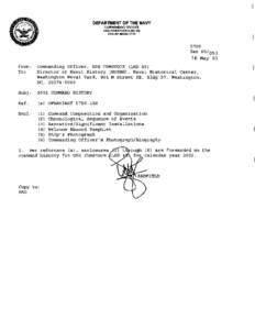 DEPARTMENT OF THE NAVY COMMANDING OFFICER USS CO3STOCK (LSD 45) FPO AP[removed]