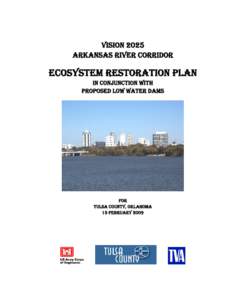 VISION 2025 ARKANSAS RIVER CORRIDOR ECOSYSTEM RESTORATION PLAN IN CONJUNCTION WITH PROPOSED LOW WATER DAMS