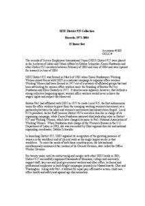 9to5 /  National Association of Working Women / Canadian Labour Congress / Karen Nussbaum / Economy of the United States / United States / Andy Stern / John Sweeney / AFL–CIO / American studies / Service Employees International Union / Change to Win Federation / Trade unions in the United States