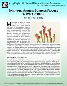 Watercolor painting / Paphiopedilum / Botanical illustration / Visual arts / Royal Botanic Gardens /  Kew / Shirley Sherwood