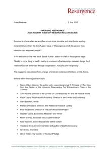     Press Release  2 July 2012