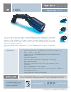 WOLF PACK ™ PRODUCT DATA SHEET C2d IR CAMERA  smart and tough™