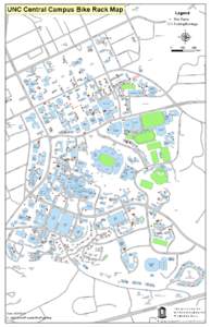 UNC Central Campus Bike Rack Map  Williams, Horace House Outbuilding  Williams,