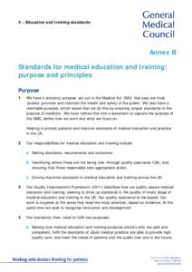Education and training standards review EAG - 19 NovemberAnnex B