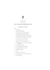 ———————— Number 36 of 2011 ———————— LOCAL GOVERNMENT (HOUSEHOLD CHARGE) ACT 2011 ———————— ARRANGEMENT OF SECTIONS