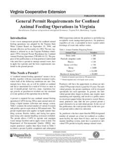 Agriculture and the environment / Agriculture in the United States / Concentrated Animal Feeding Operations / Meat industry / Animal feeding operation / Factory farming / Michigan Department of Environmental Quality / Intensive pig farming / Agriculture / Industrial agriculture / Livestock