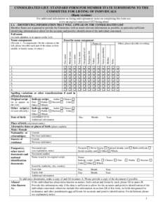 Interpol / Legal documents / International criminal law / Interpol notice / Pseudonym / National identification number / Identity document / Fingerprint / Passport / Security / Government / Identification