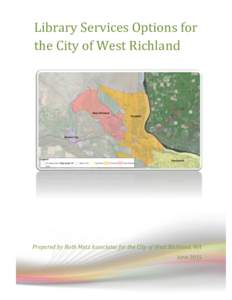 Library Services Options for the City of West Richland