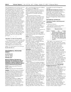 [removed]Federal Register / Vol. 62, No[removed]Friday, August 22, [removed]Proposed Rules order biodegradation rate constant. An owner or operator may elect to assume the first