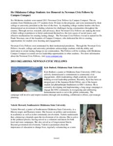 Geography of the United States / Association of Public and Land-Grant Universities / Oklahoma City Metropolitan Area / Campus Compact / Education in the United States / Experiential learning / Oklahoma City / Langston University / Civic engagement / Geography of Oklahoma / Oklahoma / North Central Association of Colleges and Schools