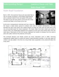 Understanding Design:  Lawrence House and Flats Robin BoydRobin Boyd Foundation