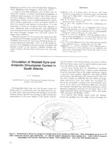 Oceanic gyres / Filchner-Ronne Ice Shelf / Argentine Antarctica / British Antarctic Territory / Weddell Sea / Weddell Gyre / Ocean gyre / Antarctic Circumpolar Current / Atlantic Ocean / Physical geography / Oceanography / Physical oceanography