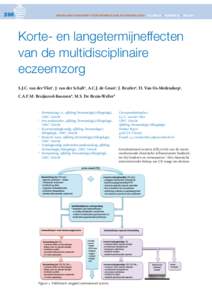Microsoft Word - Van der Vliet tabellen bij poliklinische eczeem behandeling.doc