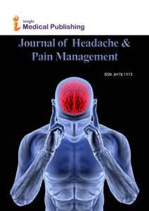 Journal of Headache & Pain Management ISSN:  
