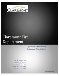 Claremont Fire Department