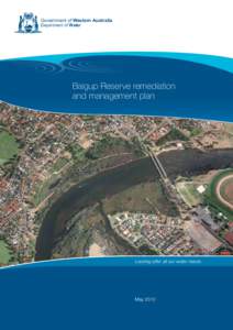 Government of Western Australia Department of Water Baigup Reserve remediation and management plan