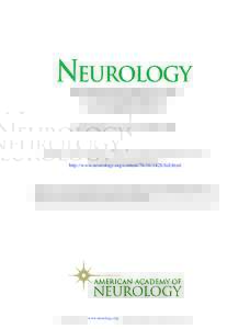 The functional neuroanatomy of actions Christine E. Watson and Anjan Chatterjee Neurology 2011;76;1428 DOIWNL.0b013e3182166e2c This information is current as of April 20, 2011