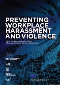 Preventing Workplace Harassment and Violence