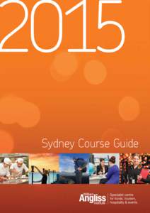 Sydney Course Guide  About William Angliss Institute Since 1940 William Angliss Institute has been helping people learn what they love. With pathways from Certificate II through to diplomas, your career in foods, touris