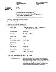 US EPA - Pesticides - Fact Sheet for Dinotefuran