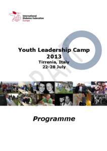 Youth Leadership Camp 2013 Tirrenia, Italy
