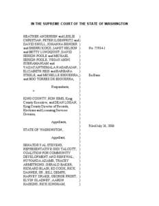 LGBT in the United States / LGBT rights in Massachusetts / Defense of Marriage Act / Andersen v. King County / Privileges and Immunities Clause / Privileges or Immunities Clause / Same-sex marriage / Baehr v. Miike / United States Constitution / Law / Case law / Same-sex marriage in the United States