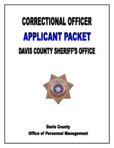 MINIMUM QUALIFICATIONS Correctional Officer I candidates must be 21 years of age, a high school graduate, and U.S. citizen. Preference will be given to applicants currently Correction Officer certified.  APPLICATION INF