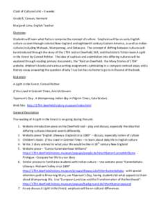 Aboriginal peoples in Canada / Native American history / Deerfield /  Massachusetts / Nantucket /  Massachusetts / Springfield /  Massachusetts metropolitan area / Wampanoag people / Raid on Deerfield / Eunice Kanenstenhawi Williams / Culture / First Nations / History of North America / First Nations in Ontario