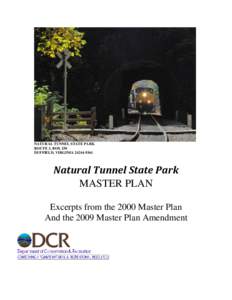 NATURAL TUNNEL STATE PARK ROUTE 3, BOX 250 DUFFIELD, VIRGINIA[removed]Natural Tunnel State Park MASTER PLAN