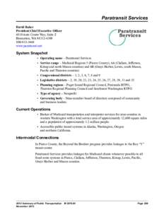 Assistive technology / Paratransit